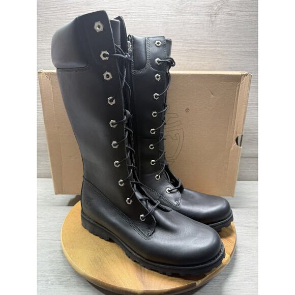 Timberland Classic Tall Boot Black Kids Size 7. 83981. Women’s 9. Men’s 8 - Picture 1 of 8